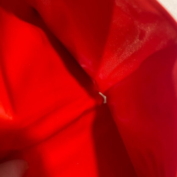 Vintage hello Kitty Wallet Red Vinyl Snap Close With Card Holder 1976 JAPAN - Picture 12 of 12